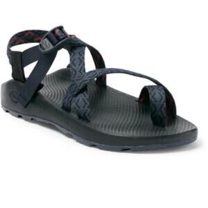 Chaco Men's Z2 Classic Stepped Navy Marine Geometric Adjustable Sandals Size 12